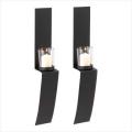 ABSTRACT CANDLE SCONCE DUO